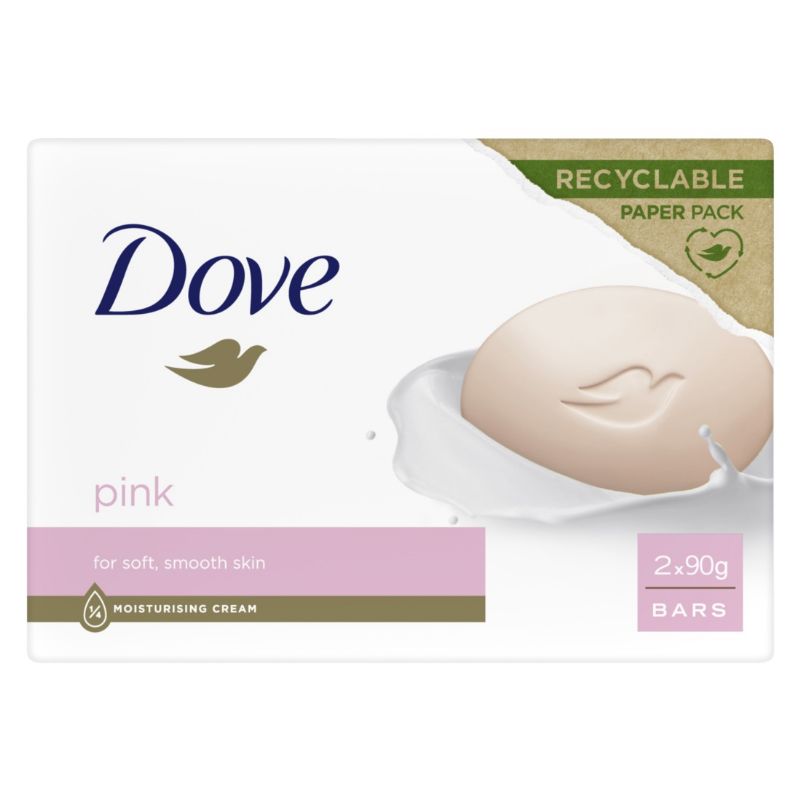 DOVE - Beauty Cream Bar Pink - Sapone Solido 2 X 90 G