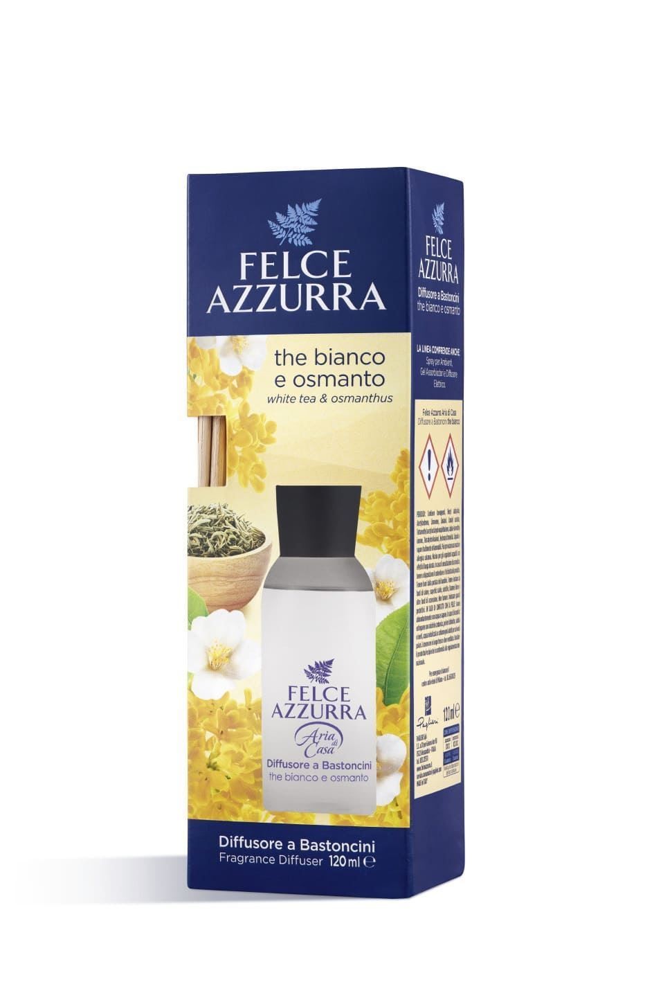 F AZZURRA DEO D/BASTONCINI T/BIANC