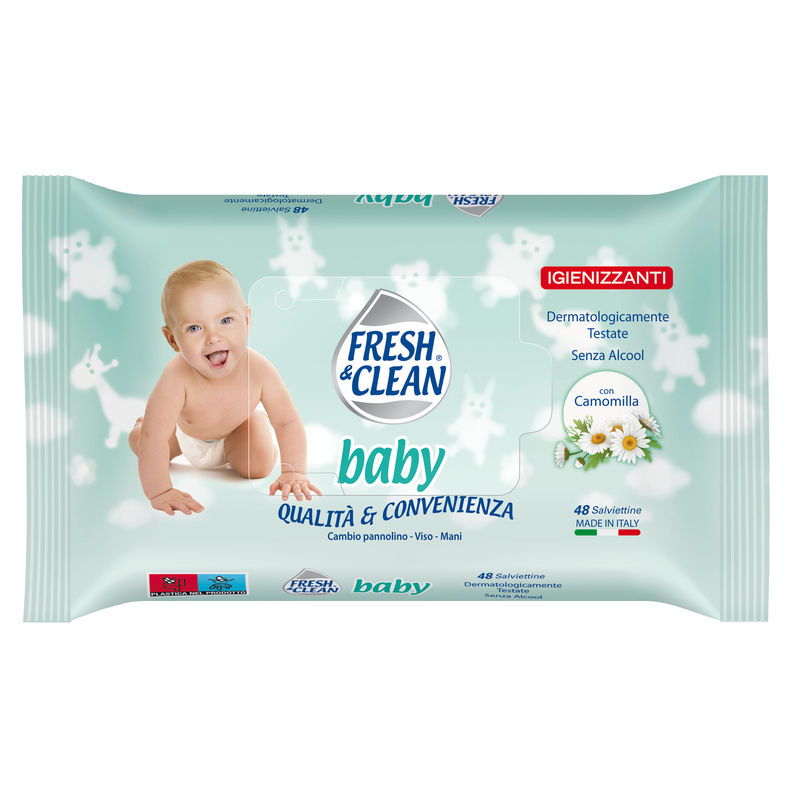 Fresh &amp; Clean Baby Easy 48 Pezzi