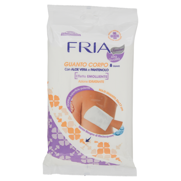 Fria - Senior - 8 Guanti Corpo Igienizzanti