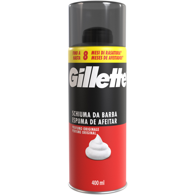 GILLETTE SPUMA CLASSICA 400ML