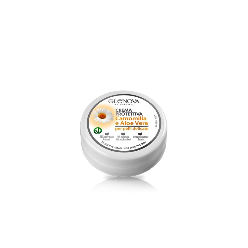 GLENOVA CREMA Protettiva CAMOM/ALOE 120M
