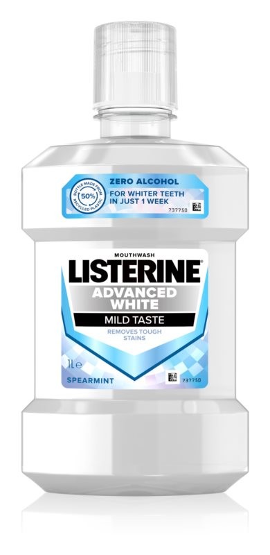 LISTERINE NEW ADV WHITE MILD 600ML
