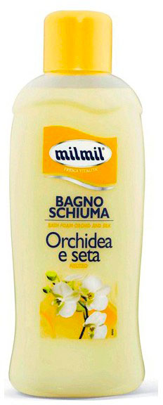 MIL MIL - bagnoschiuma orchidea e seta 1 lt