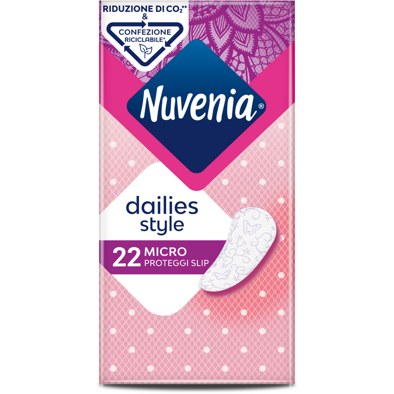 Nuvenia Proteggi Slip Micro 22 Pezzi Salvaslip