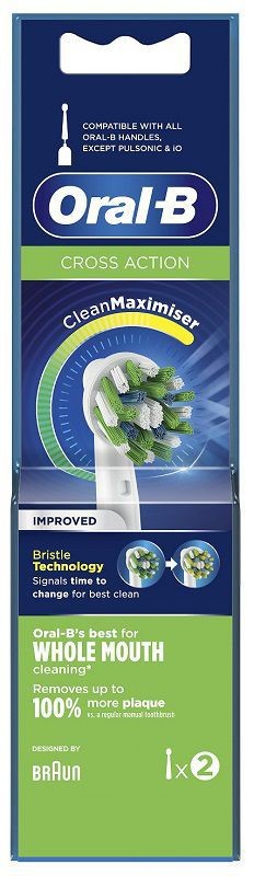 ORAL B NEW C/ACTION REFIL X 2 NERO