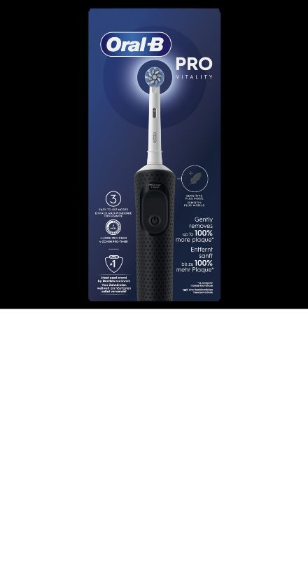ORAL B SPAZZOLINO ELETTRICO VITAL PRO NERO SENSIT