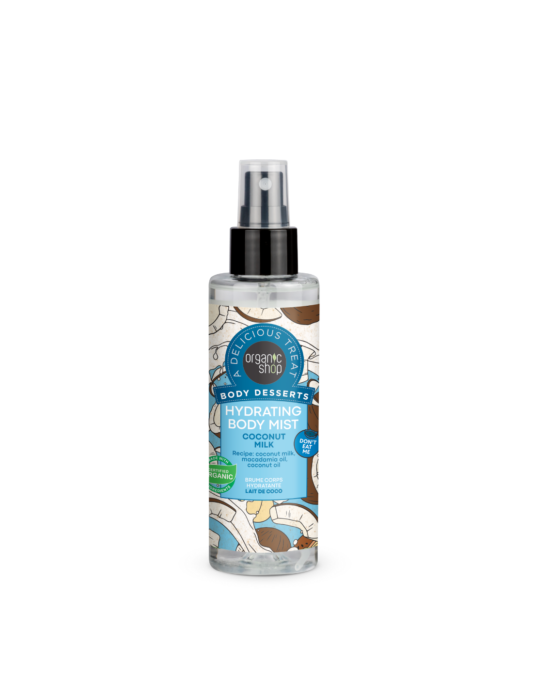 ORGANIC SHOP DES.BODY MIST COC.200