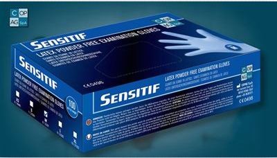 SENSOTIF 100 GUANTI LATTICE MIS L