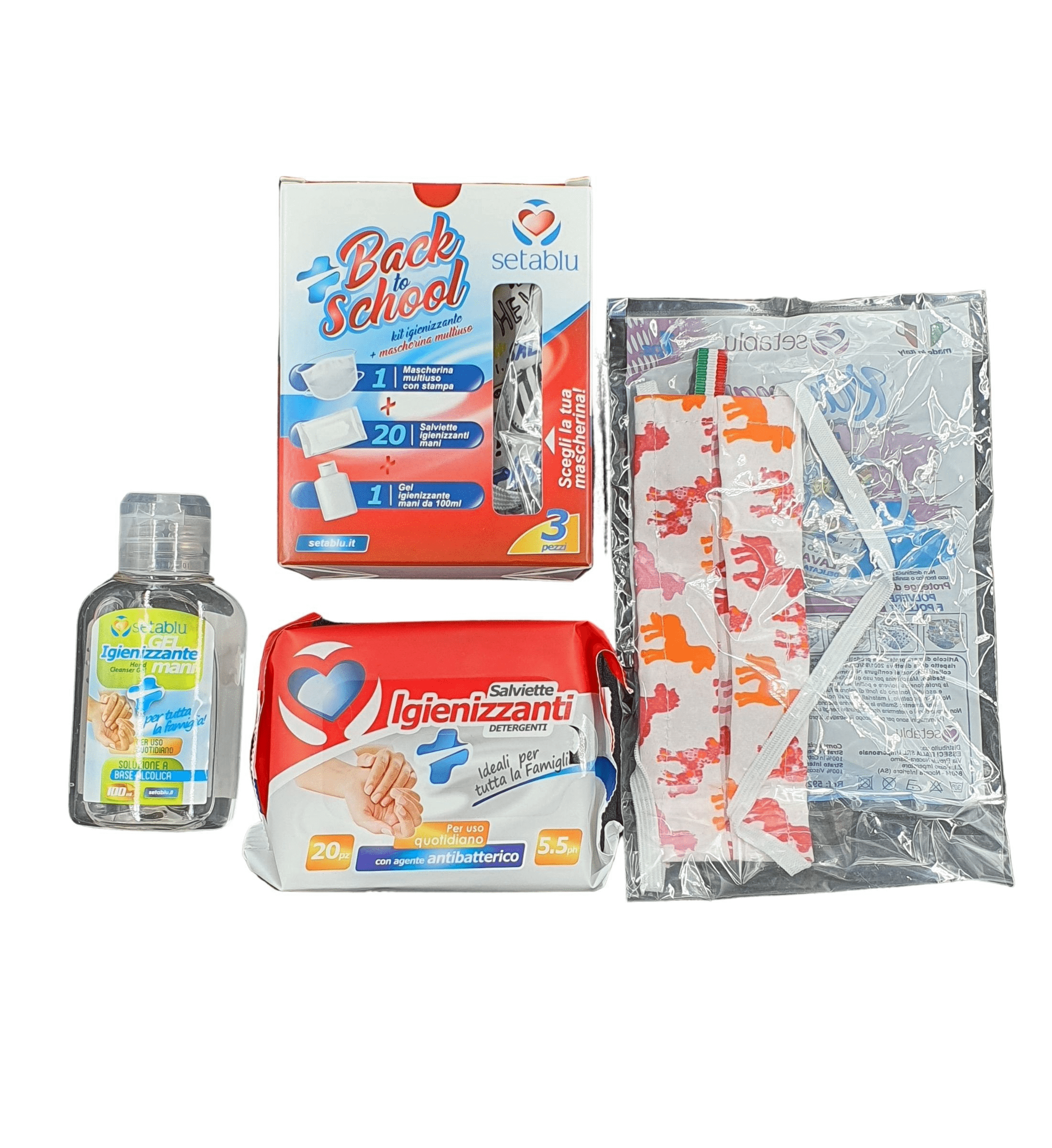 SETABLU KIT B SCHOOL SALV GEL MASK