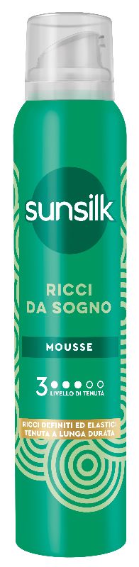 SUNSILK - Ricci Da Sogno - Mousse Per Capelli Ricci 200 Ml
