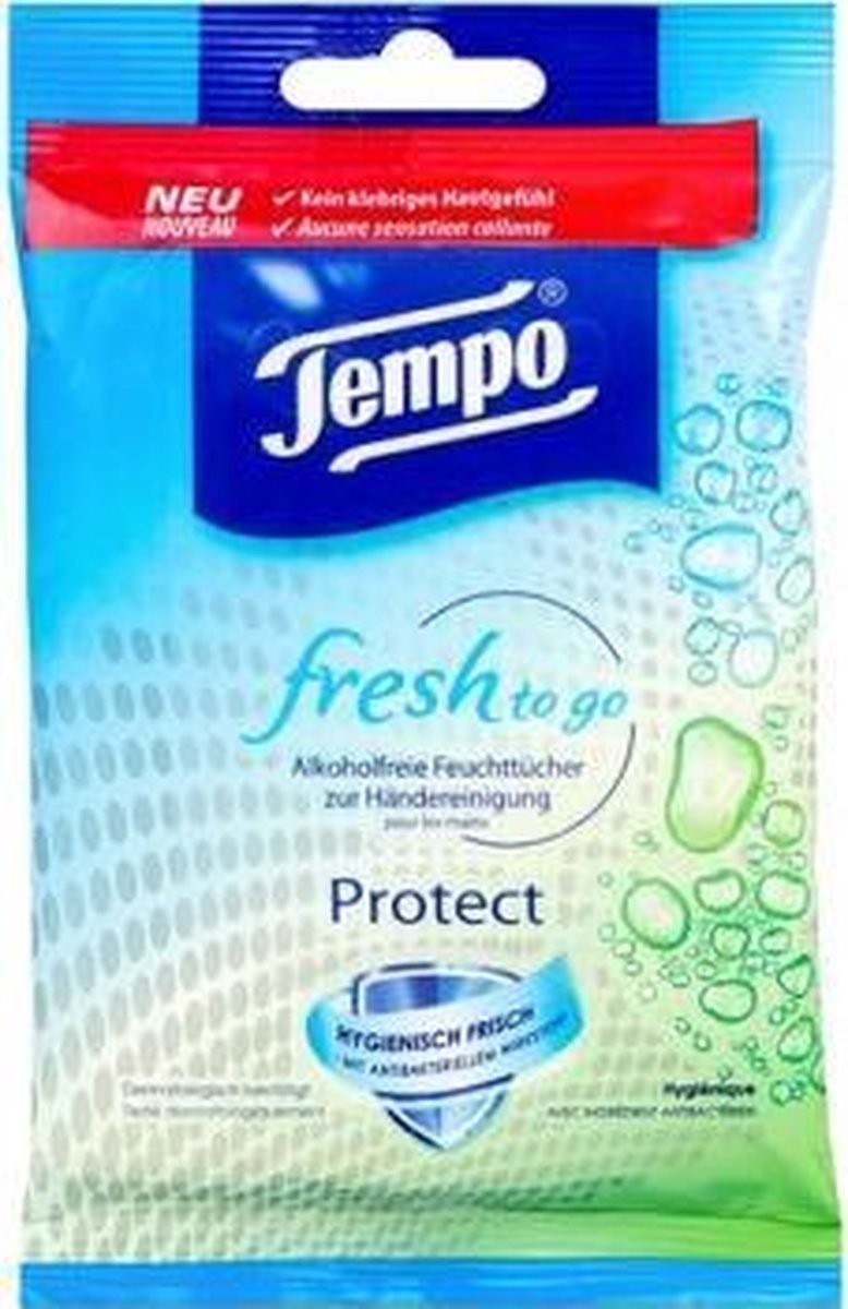 Tempo Protect Salv Igieniz 10 Pezzi
