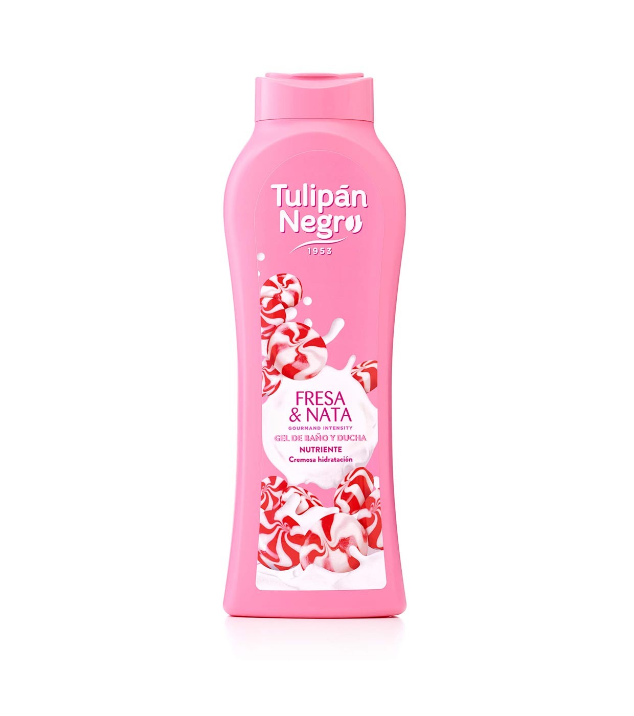 TULIPAN NEGRO - Gourmand Intensity Fresa & Nata - Gel Da Bagno Idratante 650 Ml