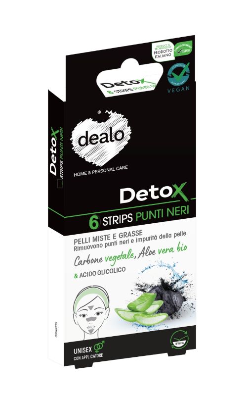 DEALO PATCH PER PUNTI NERI 6PEZZI DETOX