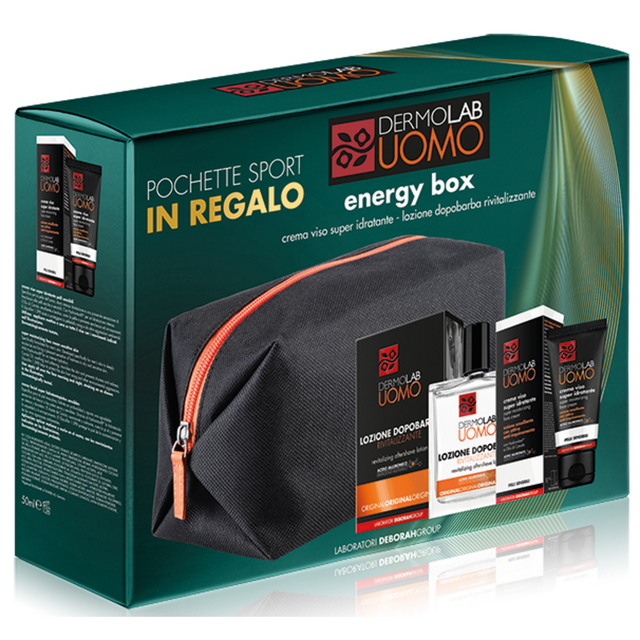 DERMOLAB KIT UOMO ENERGY BOX 624
