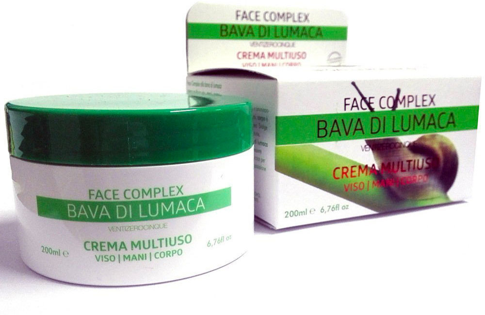 Crema Multiuso alla Bava di Lumaca Viso Mani Corpo