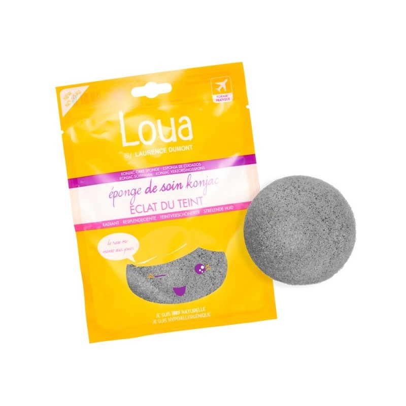 Spugna Konjac Lucentezza Togli Trucco Pelli Spente Normali Miste
