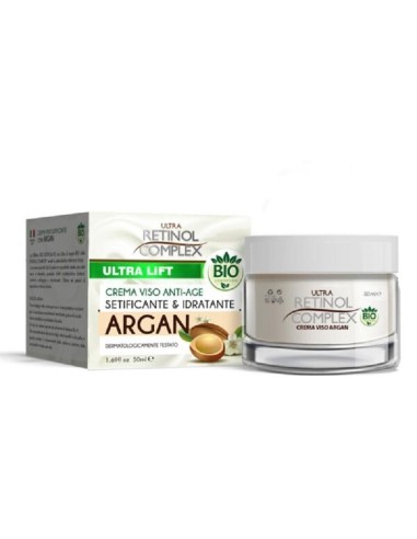 RETINOL COMPLEX - Ultra Lift Argan - Crema viso anti-age setificante e idratante 50 ml