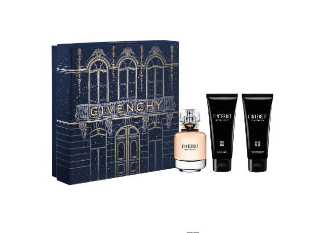 GIVENCHY - Cofanetto L'Interdit - Eau De Parfum 50 Ml + Olio Doccia 75 Ml + Lozione Corpo 75 Ml