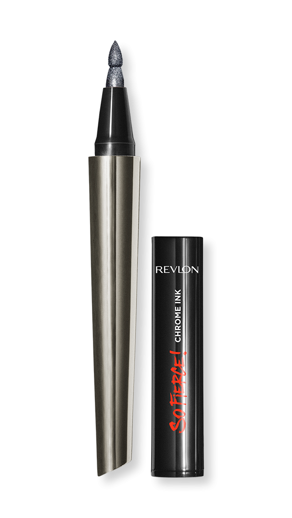 REVLON - So Fierce! Chrome Ink - Eyeliner Liquido N. 901 Gunmetal