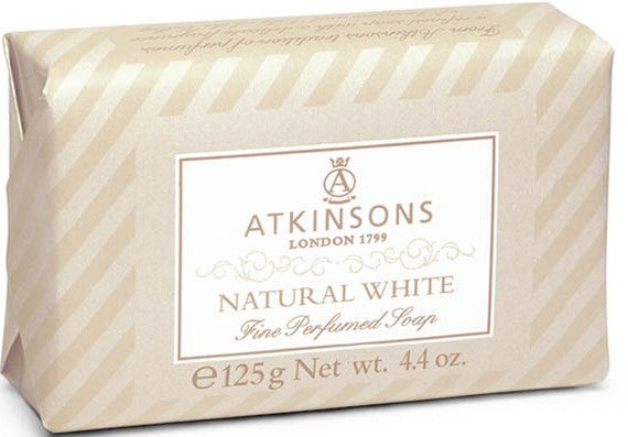ATKINSONS NATURAL WHITE SOAP 125GR
