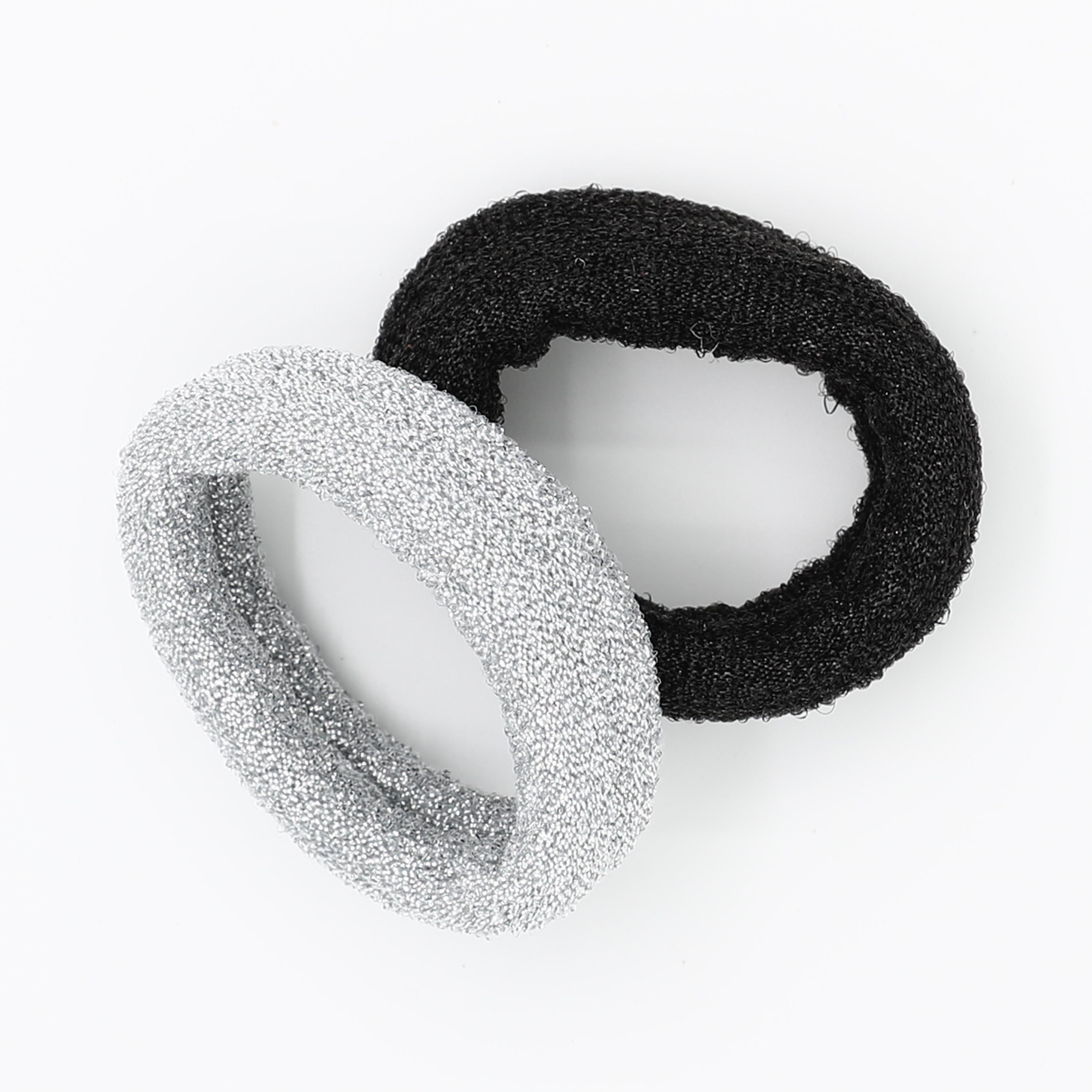 IB ACC ELASTICO NER/ARGENT838/2 X2