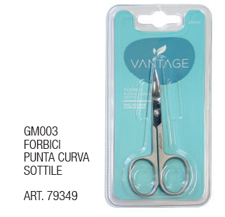 Forbici Punta Curva Sottile Gm003