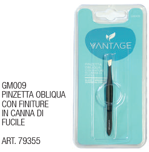 Pinzetta Obliqua Con Finuture In Canna Di Fucile Gm009
