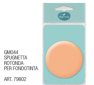 Spugnetta Rotonda Per Fondotinta Gm044