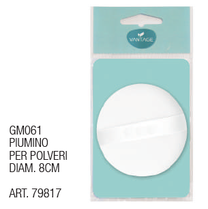 Piumono Per Polveri Diametro 8 Cm Gm061