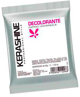 KERASHINE - decolorante capelli rapido universale monodose 35g