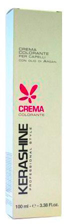KERASHINE - crema colorante per capelli con olio di argan 100 ml 9d biondo chiarissimo dorato
