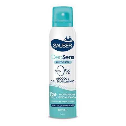 SAUBER - DeoSens Fresca Rugiada - deodorante spray 150 ml