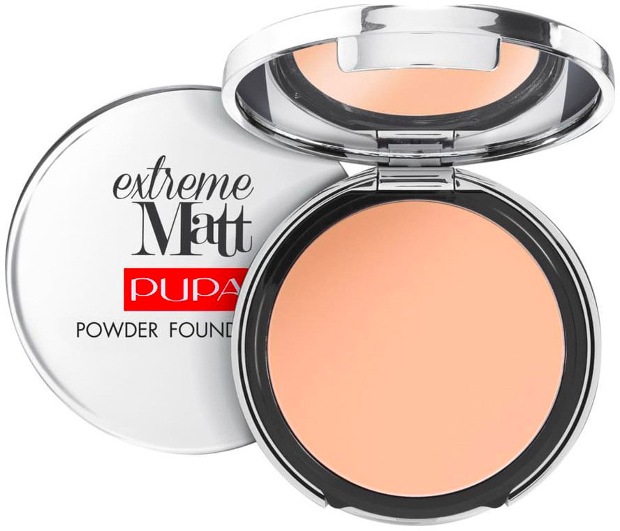PUPA - Extreme Matt - Fondotinta Compatto Effetto Opaco Naturale 060 Golden Beige