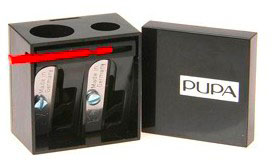 PUPA - Temperamatite Double Pencil Sharpener Doppio Foro