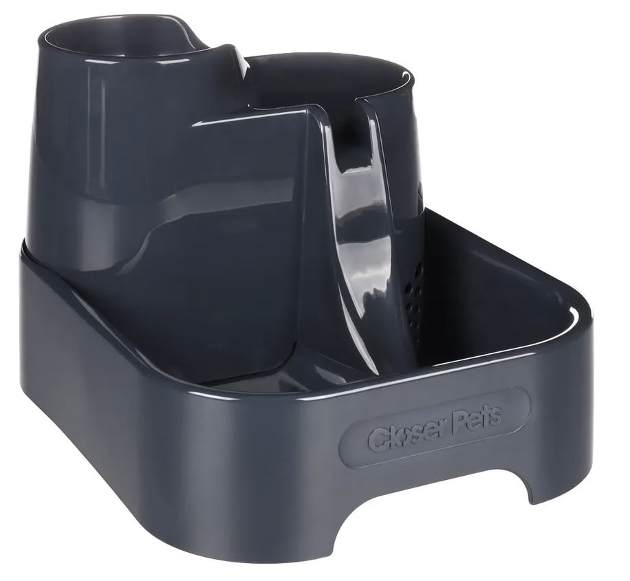 Cat Mate Fontanella Automatica Per Acqua 2 Lt Grigio Scuro