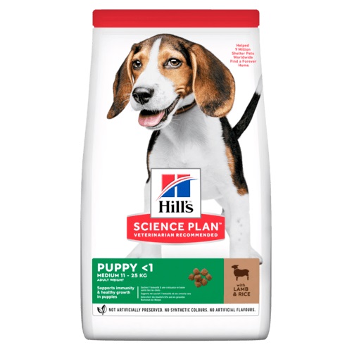 Hill's Canine Puppy Medium Lamb&Rice 2,5 Kg-image