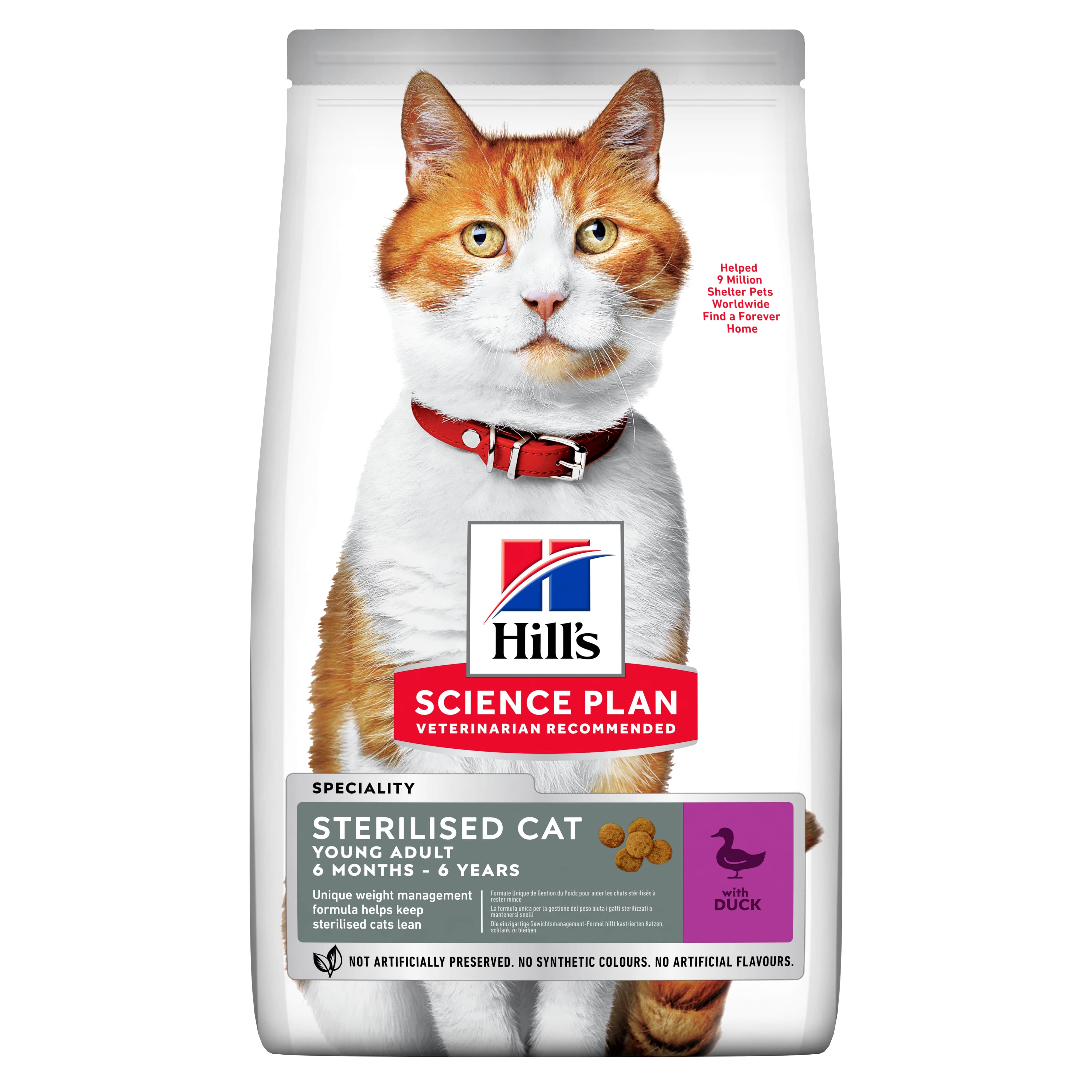Hill's Feline Adult Sterilised Anatra 1,5 Kg-image