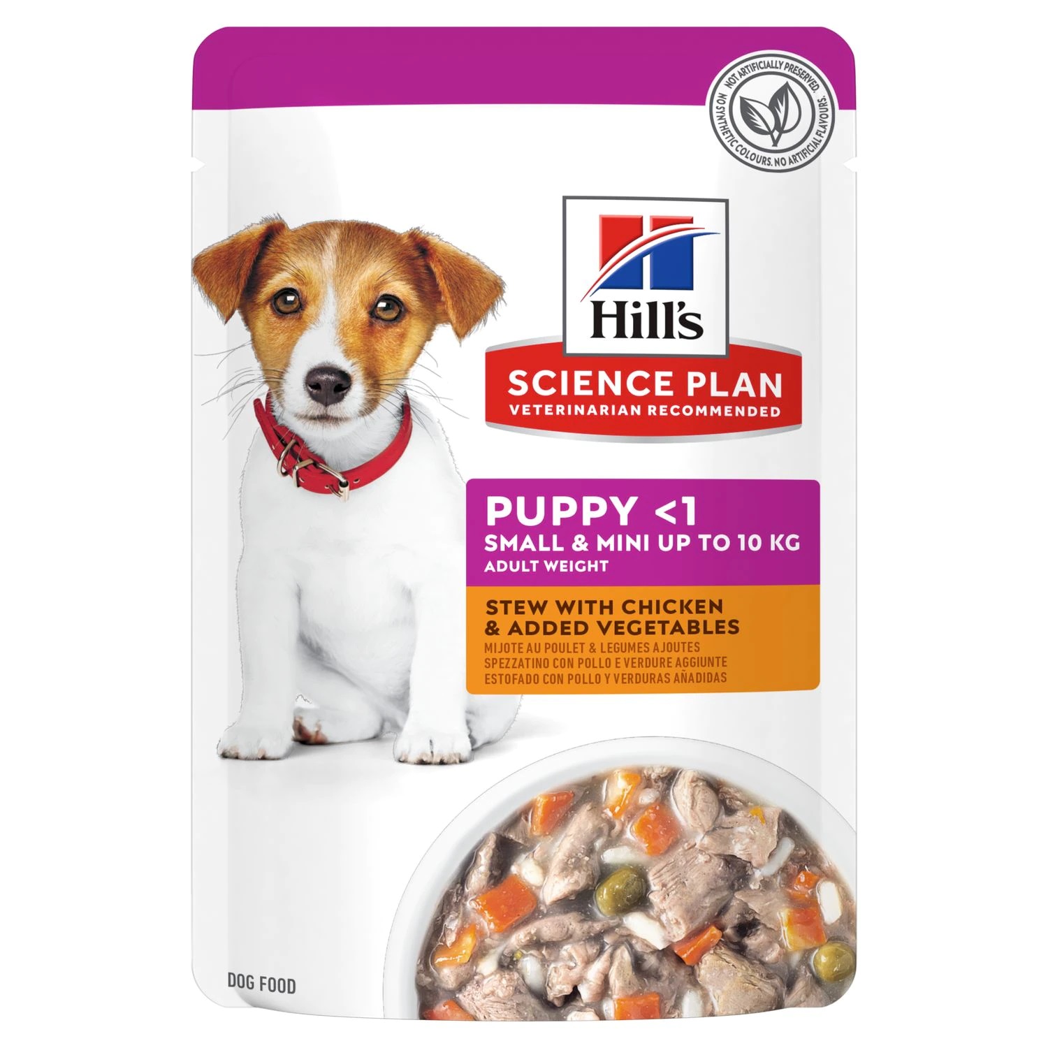 Hill'S Canine Puppy Small&amp;Mini Spezzatino Pollo &amp; Verdure 80 Gr
