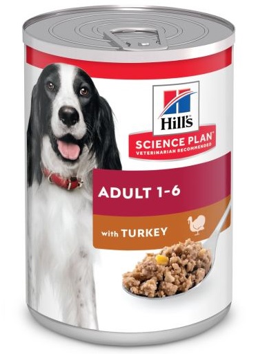 Hill'S Canine Adult Turkey 370 Gr Nuova Formula