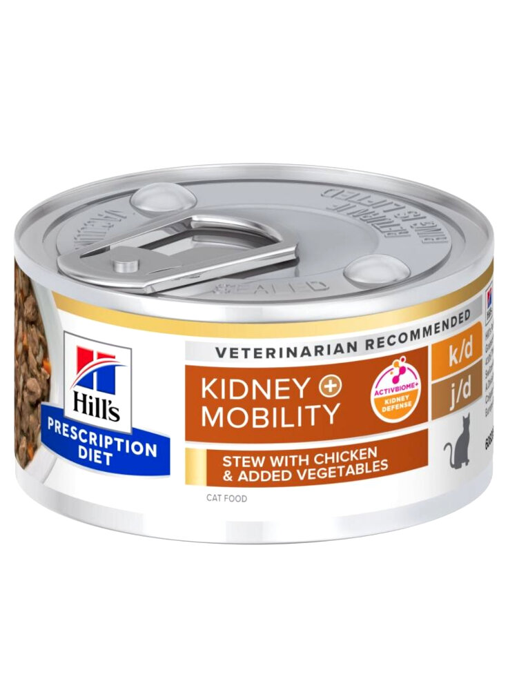 Hill'S Pd Feline K/D+Mobility Spezzatino 82 Gr