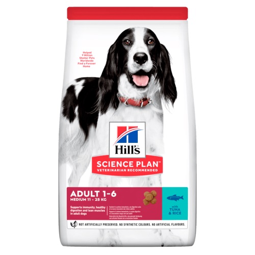 Hill'S Canine Adult Medium Tuna&amp;Rice 12 Kg