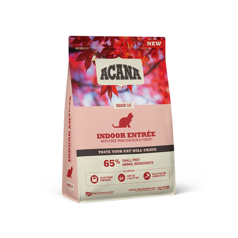 Acana Gatto Adulto Indoor Entree Pollo &amp; Tacchino 1,8 Kg
