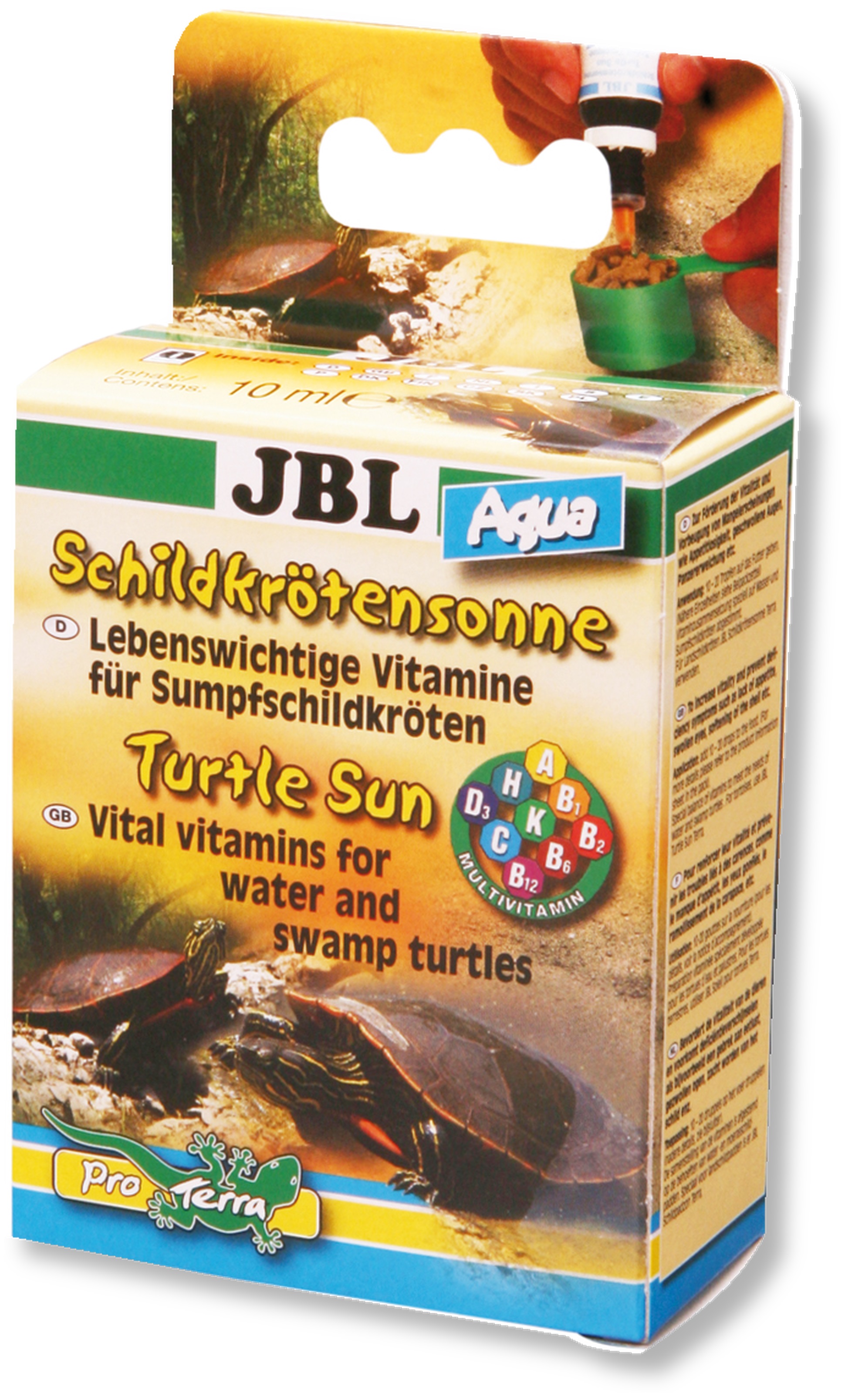 Jbl Turtle Sun Aqua Vitamine Per Tartarughe 10 Ml