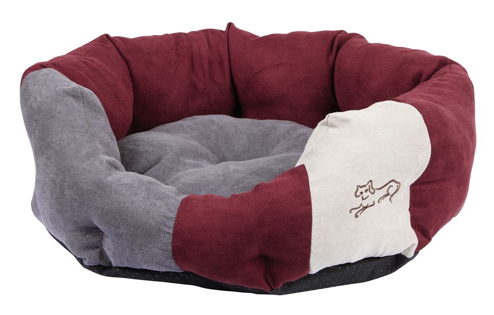 Kerbl Cane Cuccia Letto Morbido Amelie 45X41 Cm Bordeaux/Antracite