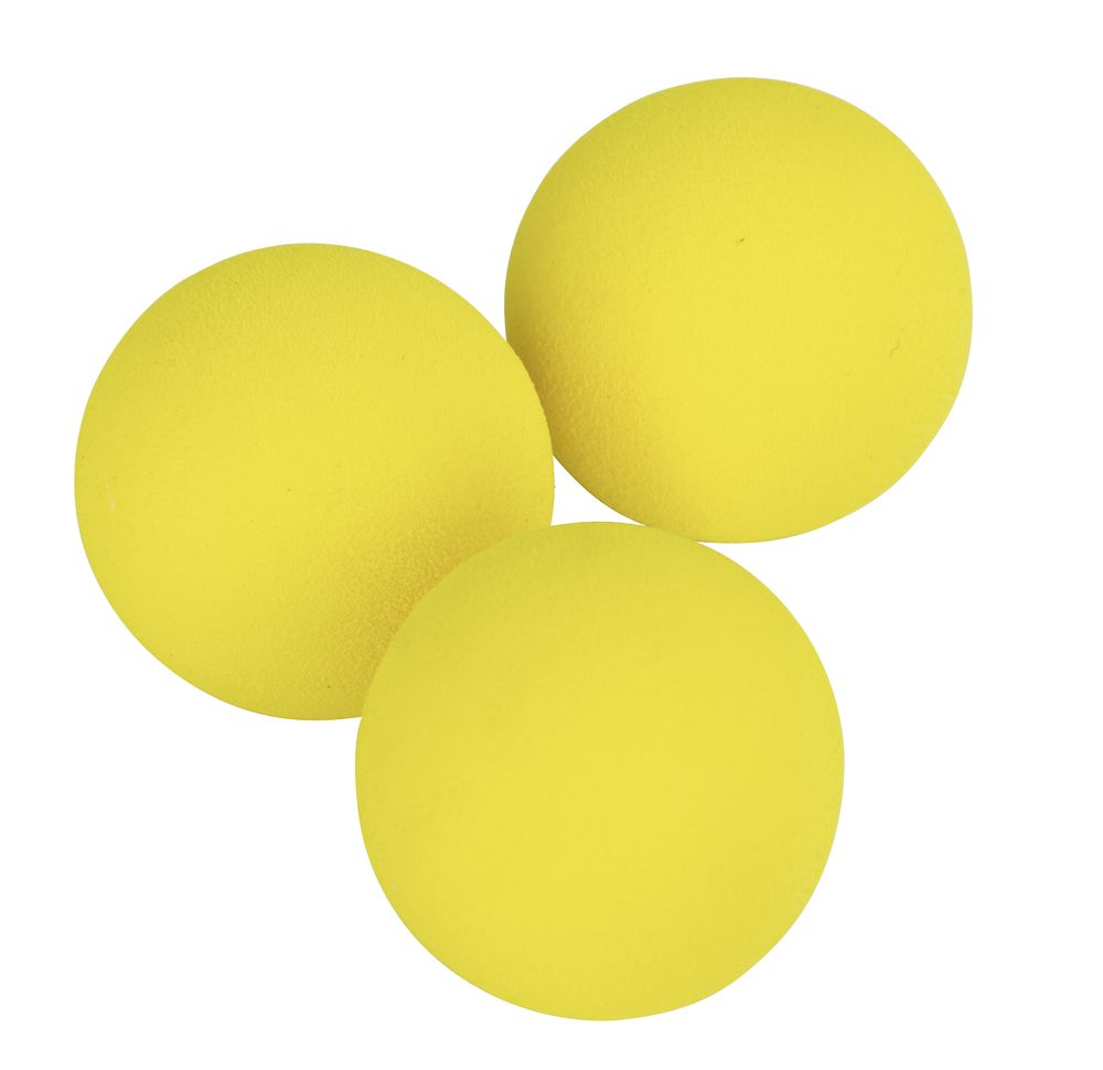 Kerbl Gatto Gioco Palla In Materiale Espanso 4,5 Cm Cf. (3 Pezzi)