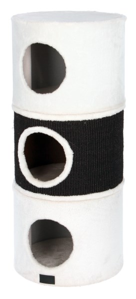 Kerbl Gatto Tiragraffi Botte Niki 37,5X90 Cm Bianco/Nero