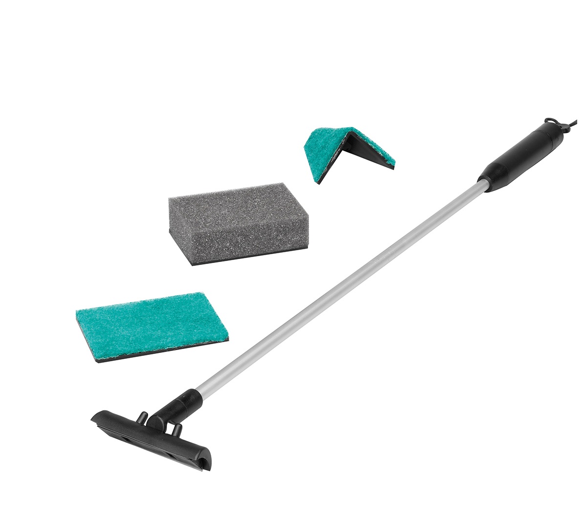 Mantovani Pesci Kit Pulizia Vetro 4In1 Alluminio 50 Cm