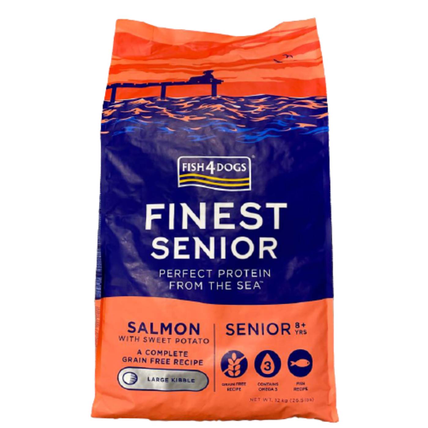 Fish4Dogs Cane Finest Senior Salmon Large 6Kg