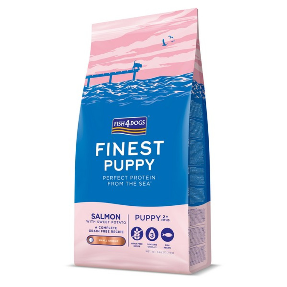 Fish4Dogs Cane Finest Puppy Salmon Small 6 Kg